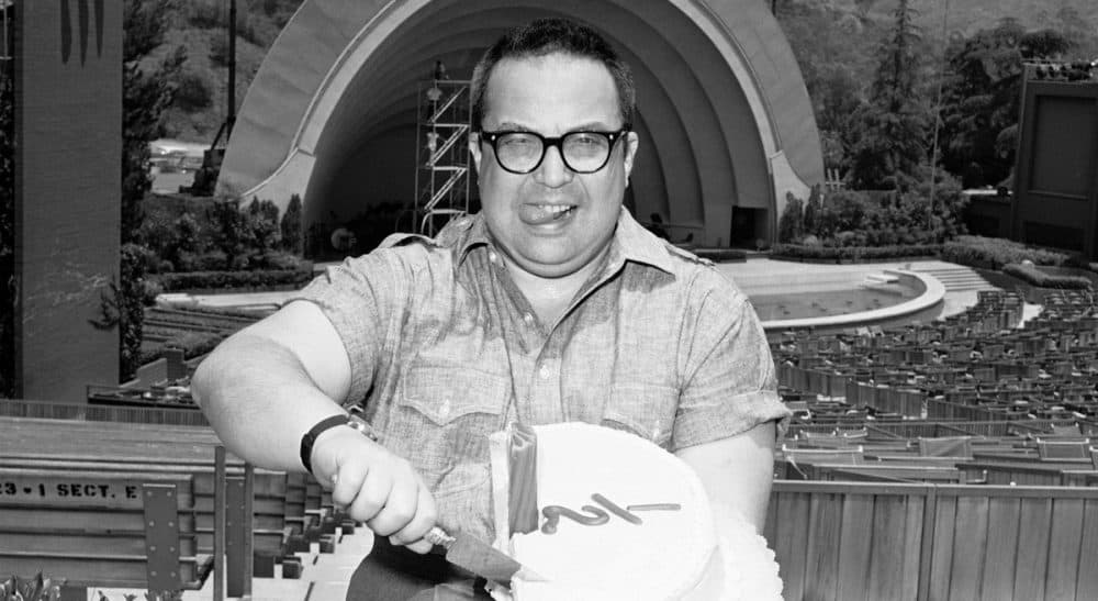 J. Kates: &quot;It is genial, cultural comedy that seems to have disappeared, the kind of laughter that softens your attitudes toward your neighbor.&quot; Pictured, Allan Sherman, who made millions peddling genial, cultural comedy, at the Hollywood Bowl on July 16, 1963. His &quot;Hello Muddah, Hello Fadduh, (A Letter from Camp)&quot; won a Grammy in 1964.  (Don Brinn/AP)