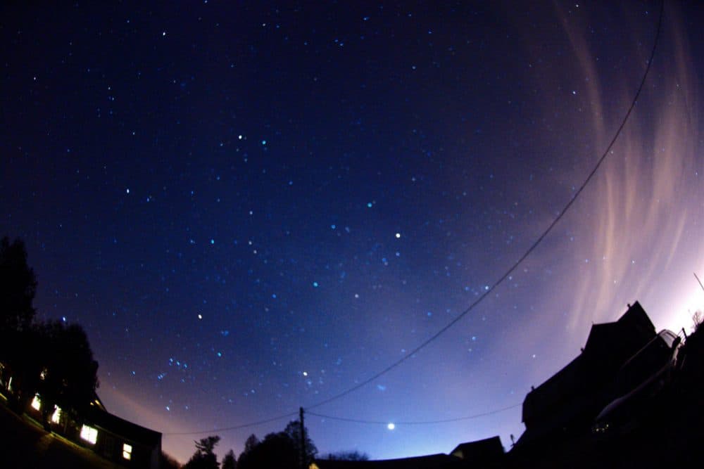 A view of winter constellations on a starry, clear night. (Phillip Chee / Flickr)