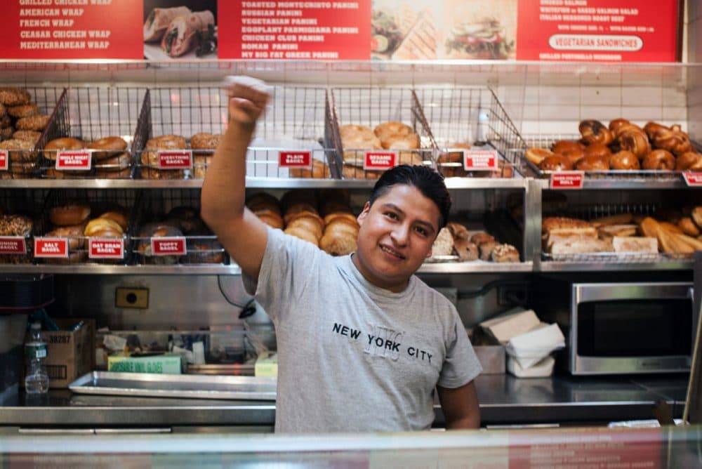 &quot;The Hand That Feeds&quot; is a documentary by Rachel Lears and Robin Blotnick about a shy, undocumented immigrant sandwich-maker who sets out to end abusive conditions at a New York restaurant chain. (Eleazar Castillo)