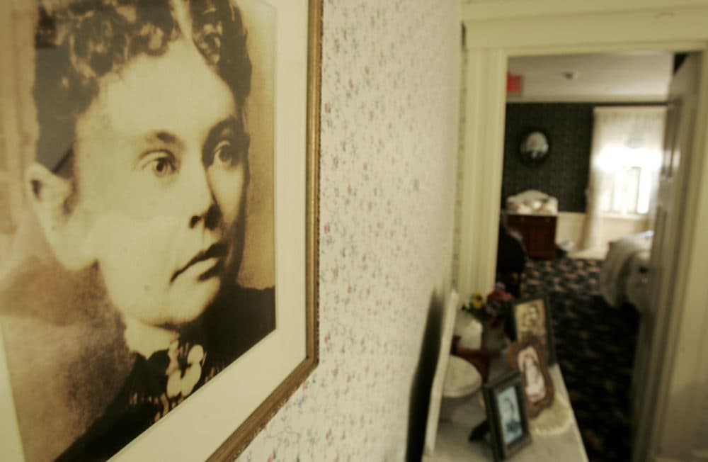 A photograph of Lizzie Borden in the Lizzie Borden Bed and Breakfast, in Fall River, Mass. in 2008. (Steven Senne/AP)