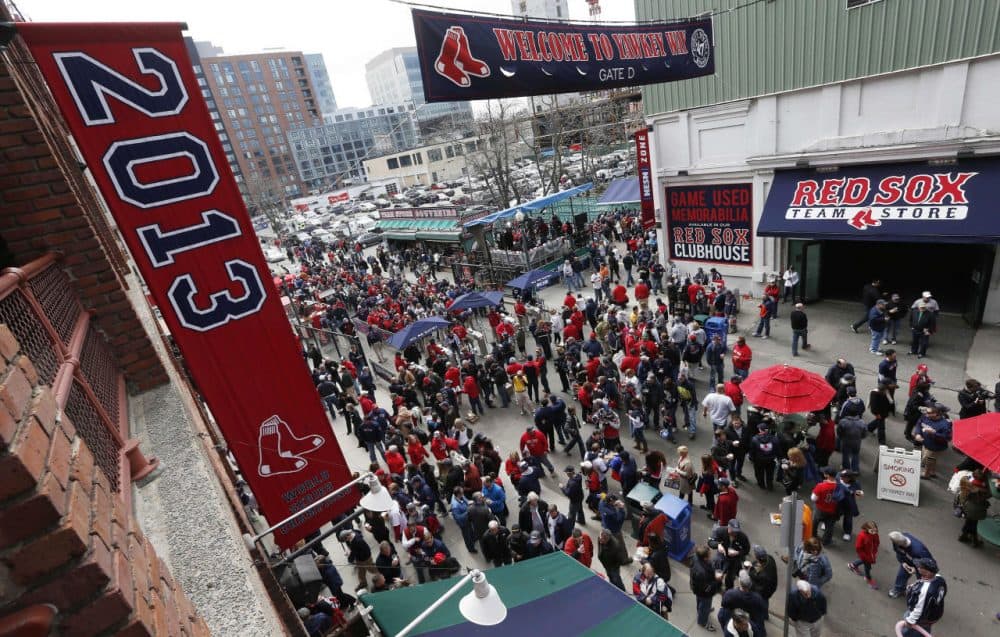Fenway Park will be back in business, as the Red Sox host the Nationals this afternoon in their home opener.  (Michael Dwyer/AP)