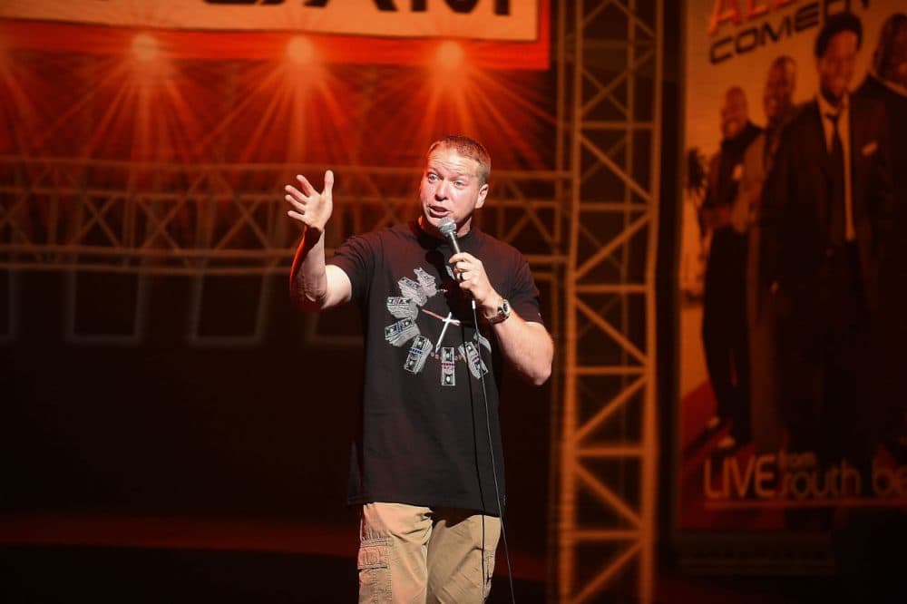 Actor/comedian Gary Owen performs onstage during the HCE Live presents Shaquille O'Neal All Star Comedy Jam at Cobb Energy Center on October 10, 2014 in Atlanta, Georgia. (Paras Griffin/Getty Images for HCE Live)