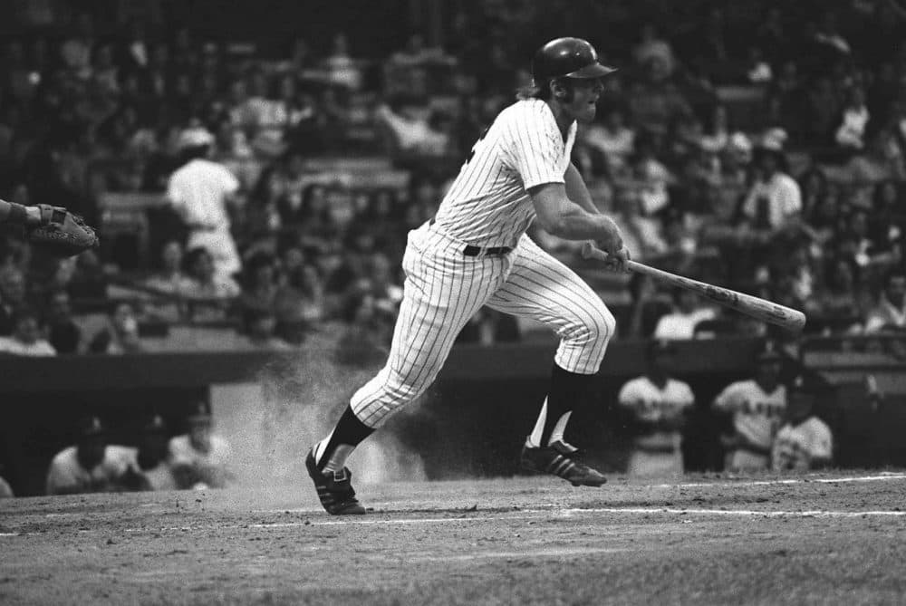 &quot;I thought the DH was just going to last, you know, for a couple of months at the most,&quot; says former Yankee Rob Blomberg, MLB's first designated hitter. (Harry Harris/AP)