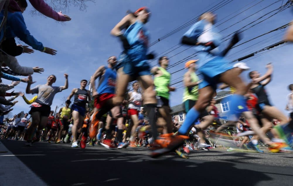 For childhood cancer survivor Matt Tullis, running brings back memories of , (Michael Dwyer/AP)
