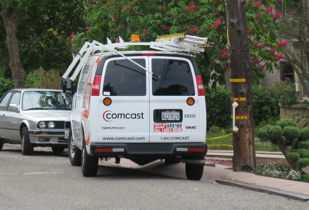 Comcast dropped a bid to buy Time Warner Cable after it learned the government was mobilizing to block the deal. Despite that, the cable giant announced an increase in revenue in their last quarter.(Dave Winer/Flickr)