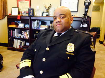 Indianapolis Police Chief Rick Hite blames the murders on the same kind of drug crimes that New York and other major cities went through in the 1980s. (Peter O'Dowd)