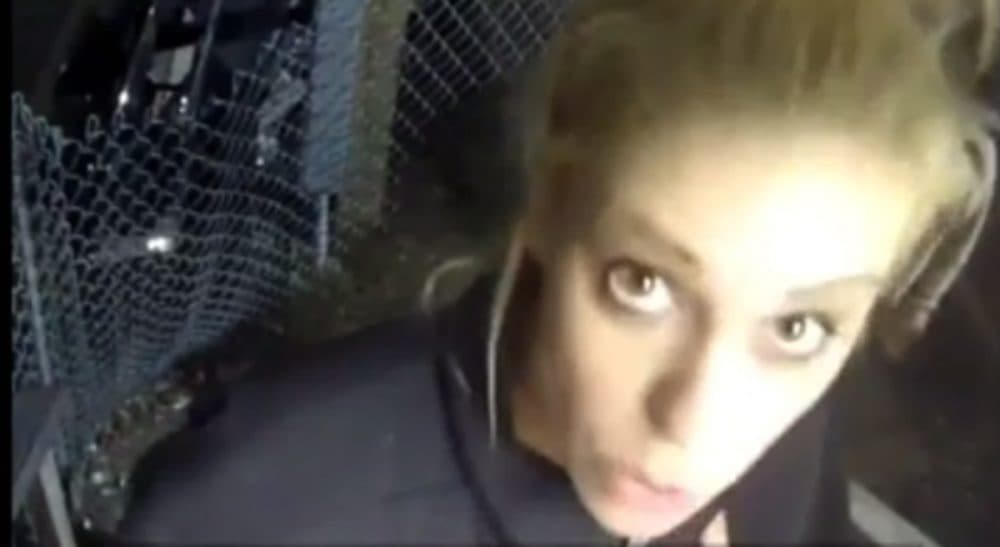Julie Wittes Schlack: Public shaming can enforce positive social values, but is the cure worse than the disease? In this screengrab, ESPN reporter Britt McHenry is caught on video this month insulting a towing company clerk's intelligence, job and appearance. She was suspended from her job for a week and issued a public apology. (youtube) 