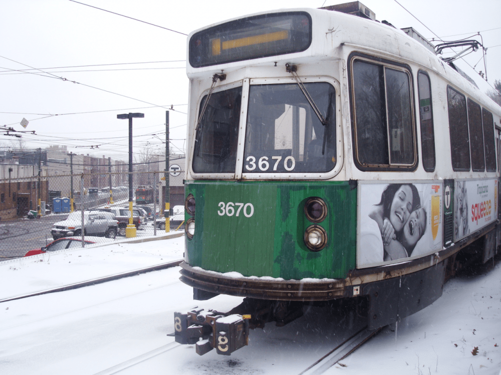 The green line suffered all during the last Boston winter. (James Wang/Flickr)