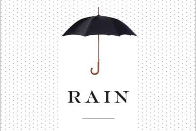 A portion of the cover of Cynthia Barnett's &quot;Rain&quot; A Natural and Cultural History.&quot; (Crown Publishing)