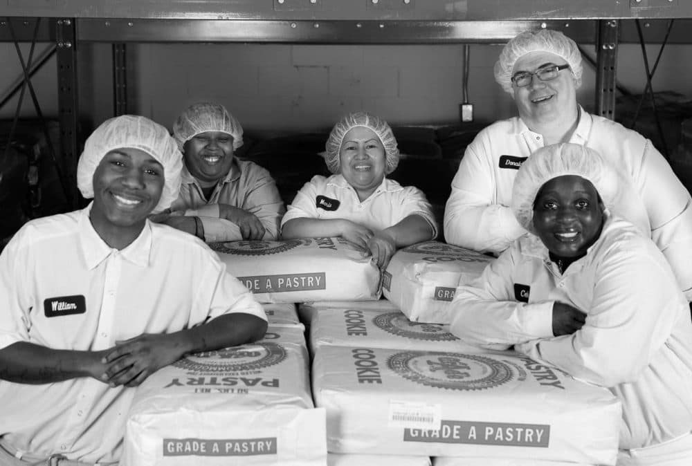 Bakers pose for a photo at Greyston Bakery in Yonkers, N.Y. (Courtesy of Greyston)