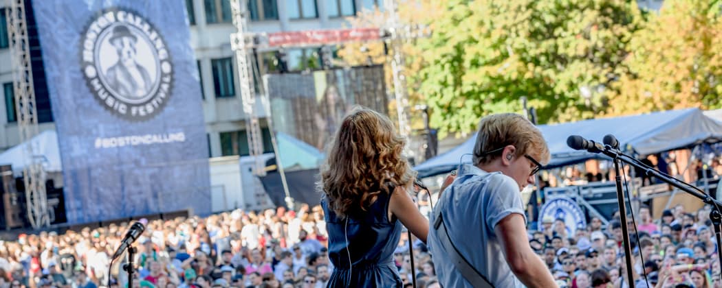 Boston Calling at City Hall Plaza in September 2014. (Mike Diskin)