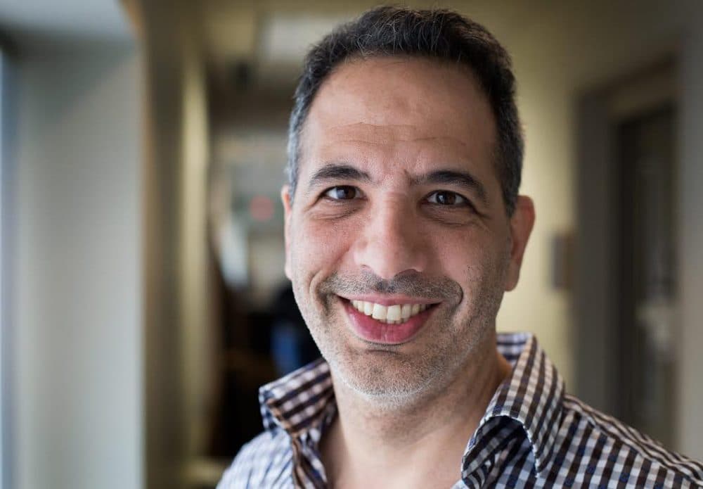 Yotam Ottolenghi is a world renowned chef and cookbook author. (Robin Lubbock/WBUR) 