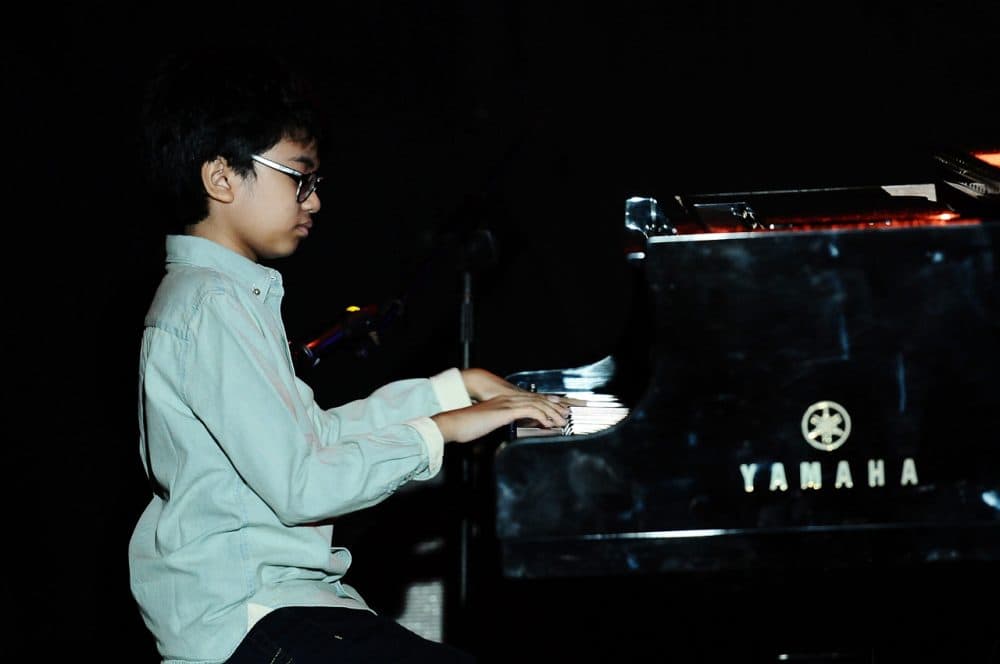  Joey Alexander performs in the 10th Year Edition of Jakarta International Java Jazz Festival 2014 day 3 at JIExpo Kemayoran on March 2, 2014 in Jakarta, Indonesia.  (Robertus Pudyanto/Getty Images)