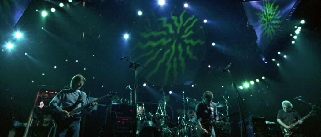 Grateful Dead, seen in a 1993 concert. (Eric Risberg/AP)