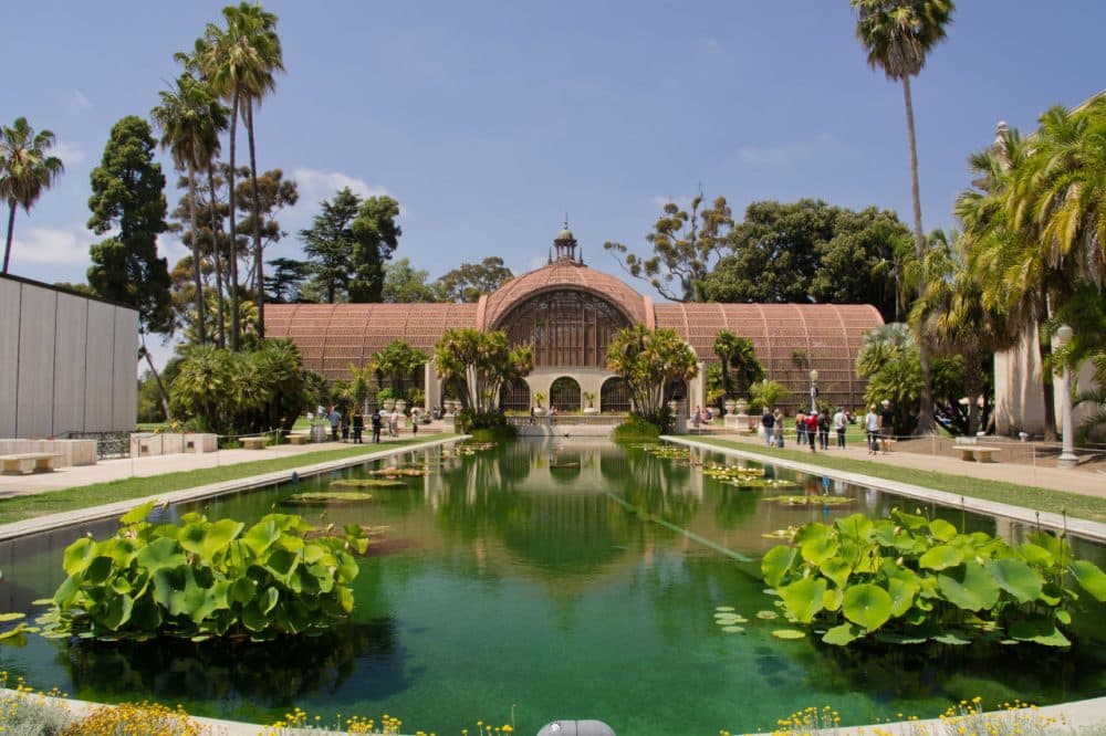 The view of the Botanical Building with the Lily Pond and Lagoon in the foreground is one of the most photographed scenes in Balboa Park. (markwestonphoto/Flickr)