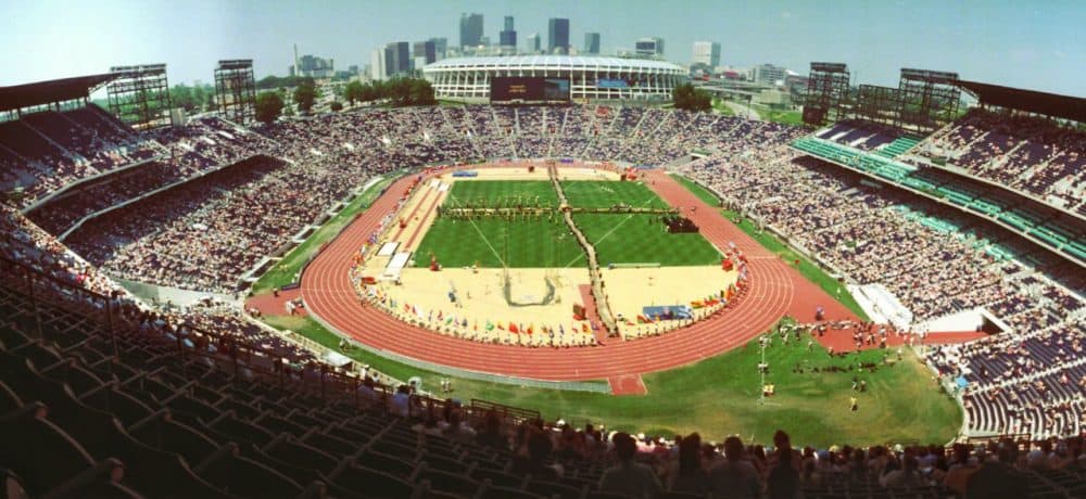 Olympic Stadium in Atlanta in 1996. (John Bazemore/AP)