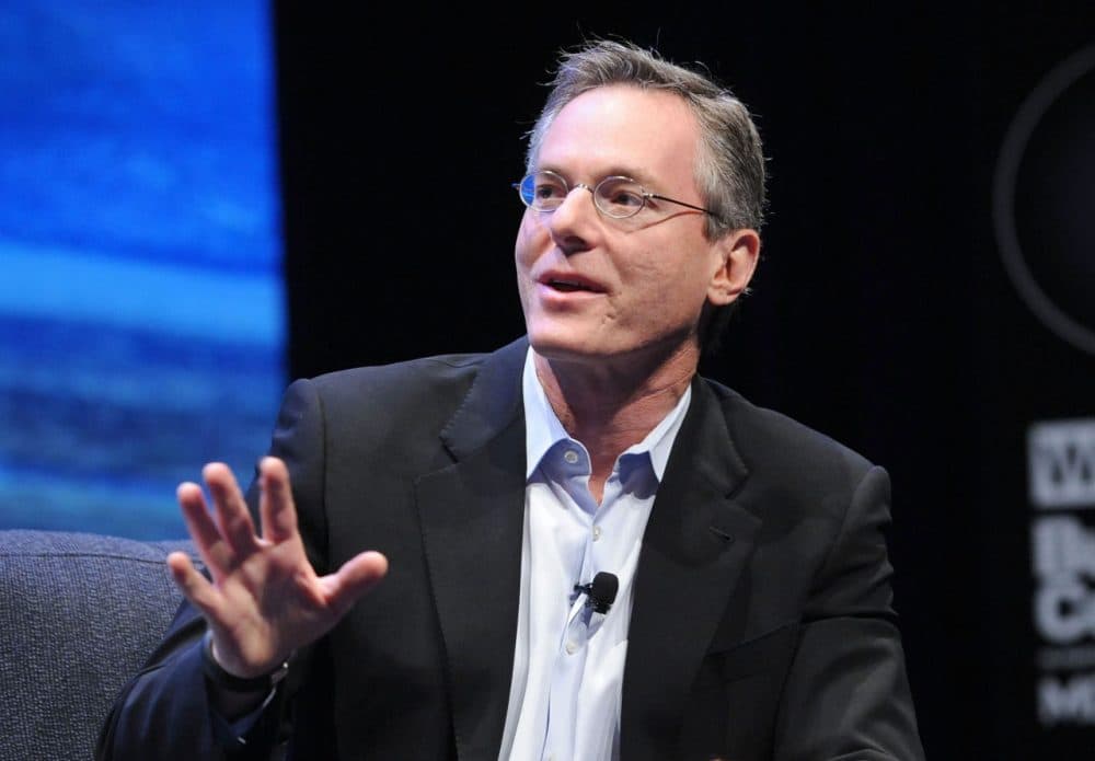 Chairman and CEO of Qualcomm, Paul Jacobs, speaks at the WIRED Business Conference: Think Bigger at Museum of Jewish Heritage on May 7, 2013 in New York City.  (Brad Barket/Getty Images for WIRED)