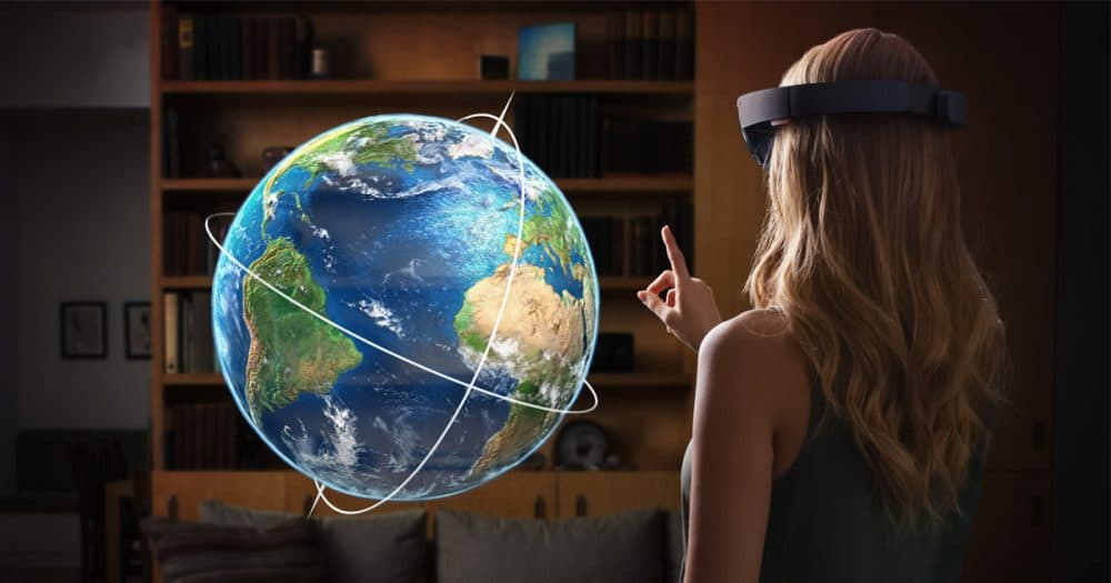 Microsoft's HoloLens is among the virtual reality technologies being demoed at E3. (Microsoft)