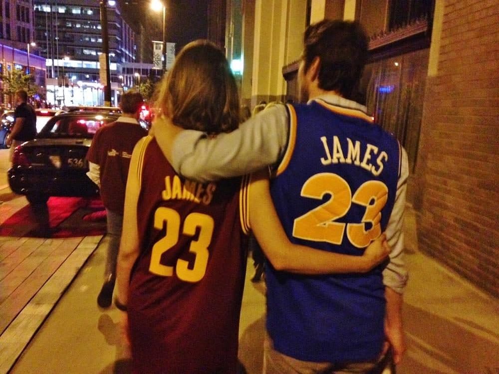 Ohioans have fallen in love with the Cavs this year. (WCPN)