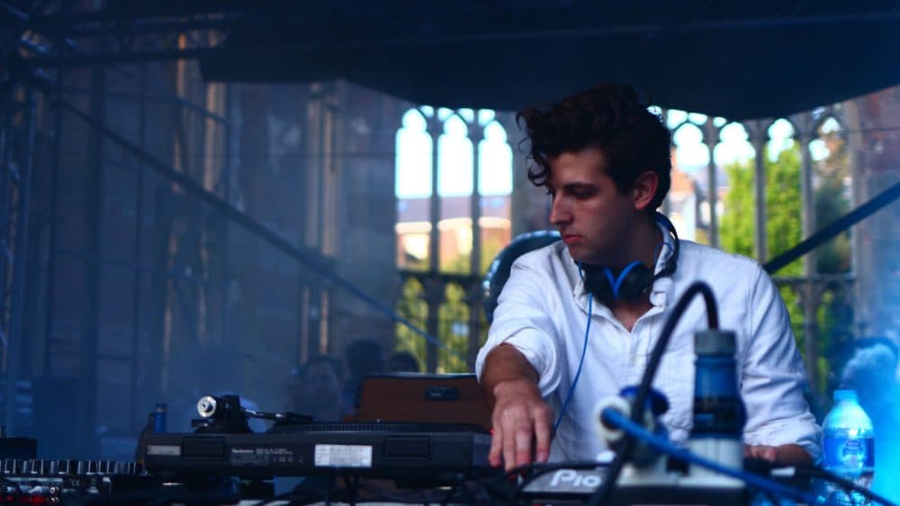 DJ, producer and remix artist Jamie xx performs in Liverpool, England. He released two singles in March and is currently touring in Europe. (dannyjohnryder/Flickr)