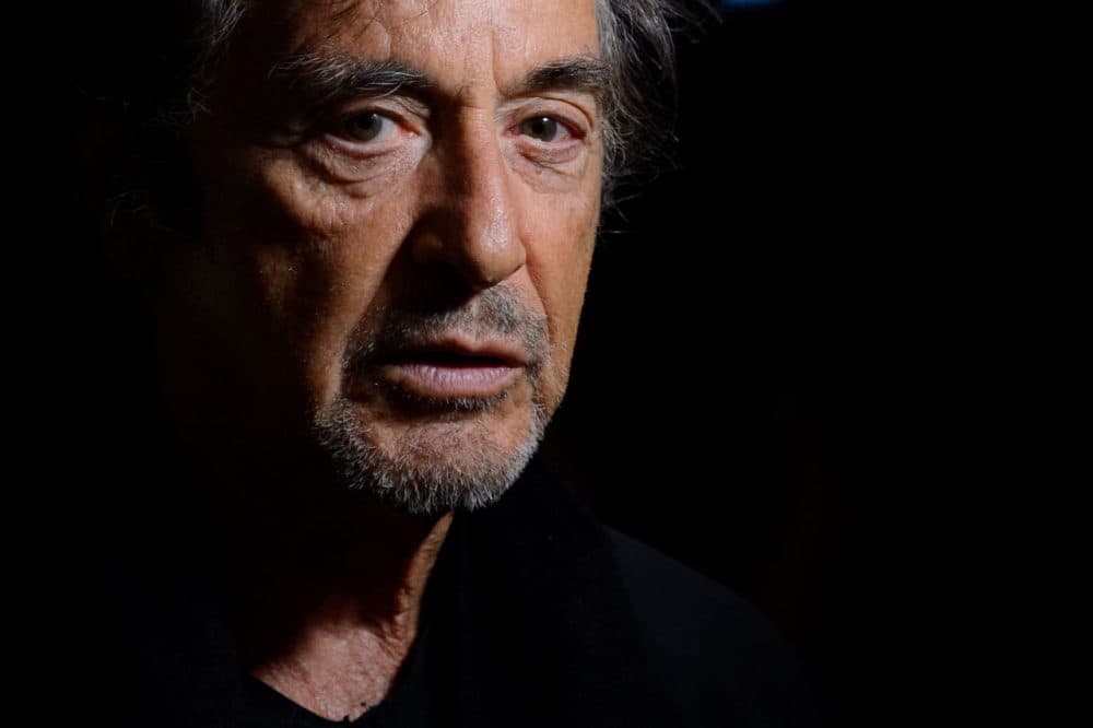 Al Pacino is pictured on May 18, 2015 in London. (Jonathan Short/Invision via AP)