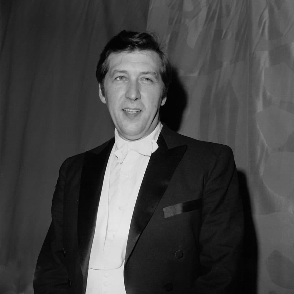 Gunther Schuller, who wrote and directed the opera &quot;Visitation,&quot; is shown at the Metropolitan Opera House at Lincoln Center in New York City in 1967.  (AP)