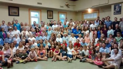 Members of the Maverick family gather for a reunion in June 2015. (Jill Ryan)