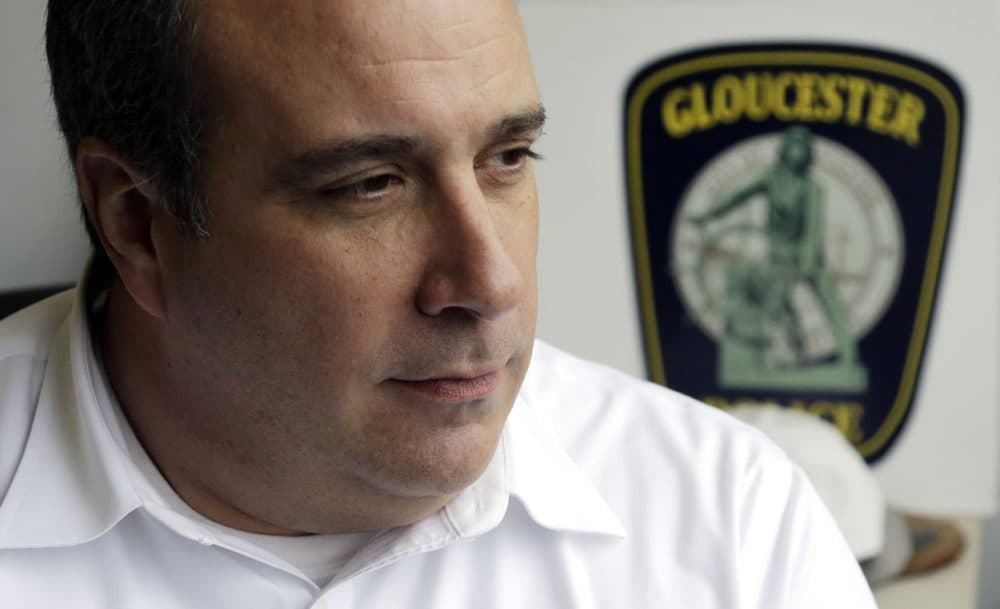 Gloucester Police Chief Leonard Campanello at his office on June 1, 2015 (Elise Amendola/AP)