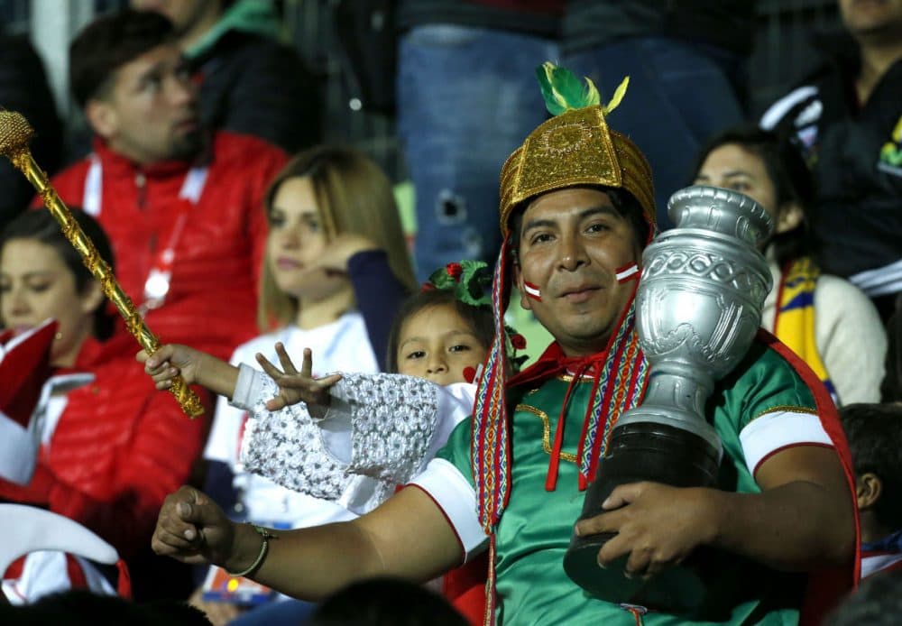 The Copa America Cup has kicked off and fans are coming out to support their teams. (Luis Hidalgo/AP)