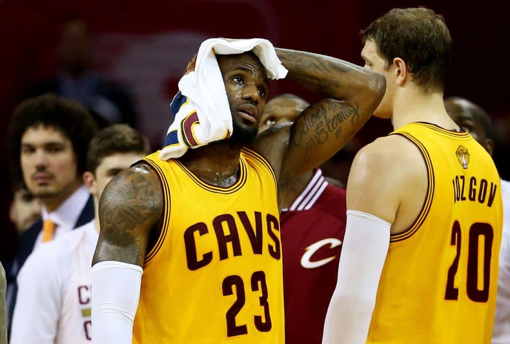 The Cleveland Cavaliers have injuries out the kazoo, but have these Finals lived up to the hype? (Ronald Martinez/Getty Images)