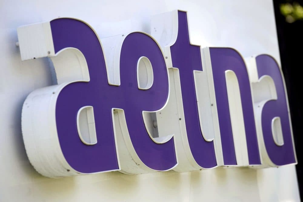 Aetna Inc., the nation's third largest insurer, headquartered in Hartford, Conn., bought its rival Humana for $37 billion. (Jessica Hill/AP Photo)