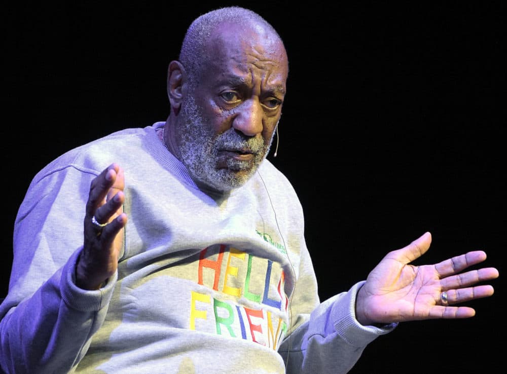 In this November 2014 photo, comedian Bill Cosby performs during a show at the Maxwell C. King Center for the Performing Arts in Melbourne, Fla. Dozens of women have accused Cosby, 77, of sexual assault in episodes dating back more than four decades. (Phelan M. Ebenhack/AP)
