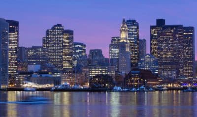 A 2012 photo of Boston's city skyline. (Michael Dwyer/AP)