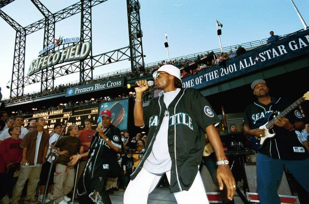 The Baha Men's &quot;Who Let The Dog's Out?&quot; took off in 2000 when the Seattle Mariners decided to play it as a walk-up song. Eventually it became a sports anthem. (Ben VanHouten/AP)