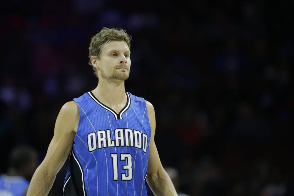 In one week, Luke Ridnour has been traded four times. Ridnour has played for five different teams, which isn't nearly as many as some other NBA players. (Matt Slocum/AP)