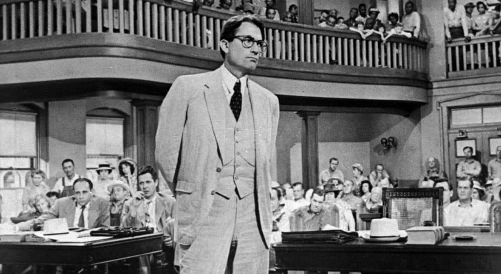 Actor Gregory Peck is shown as attorney Atticus Finch, a small-town Southern lawyer who defends a black man accused of rape, in a scene from &quot;To Kill a Mockingbird,&quot; based on the novel by Harper Lee. July 14, 2015 saw the publication of Lee's &quot;Go Set A Watchman,&quot; a kind of sequel to &quot;To Kill a Mockingbird,&quot; which presents a very different Atticus Finch. (Universal/AP)