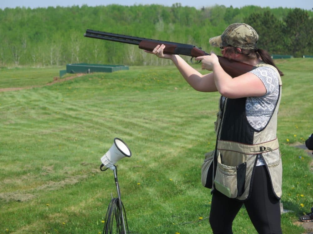 With 8,600 participants, trap shooting is Minnesota's fastest growing school sport. (Dan Kraker/OAG)