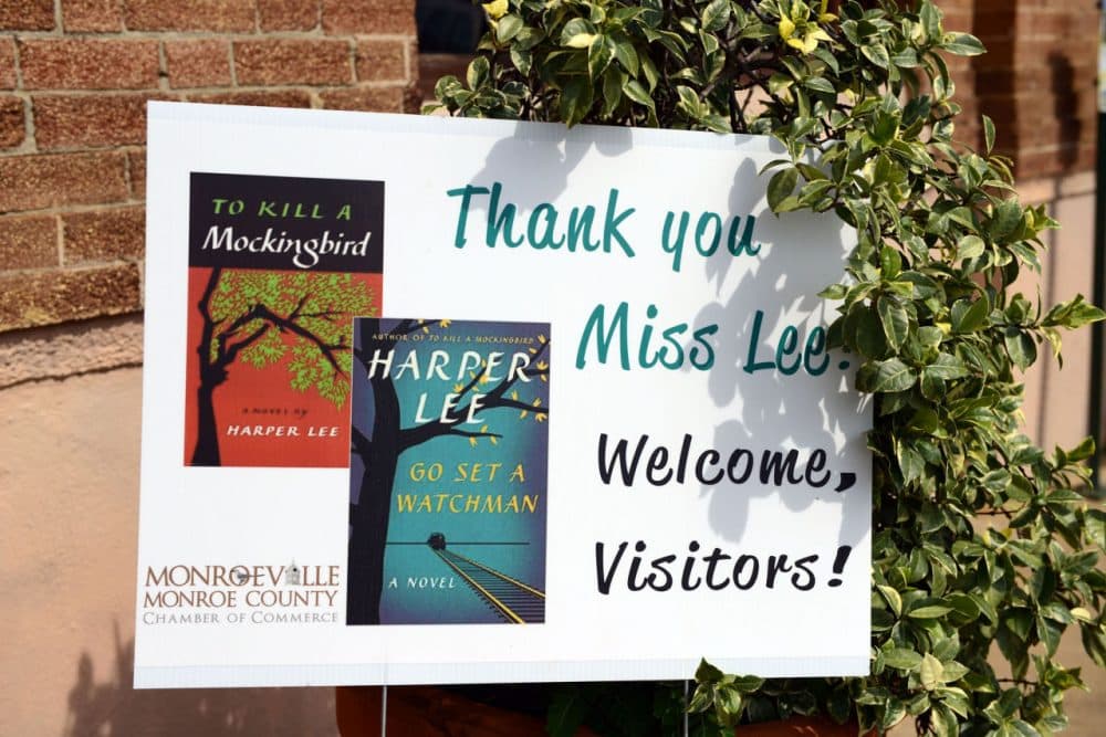 Harper Lee's new book &quot;Go Set A Watchman&quot; is released in the hometown of &quot;To Kill a Mockingbird&quot; author Harper Lee, in Monroeville, AL, Tuesday, July 14, 2015. (AP)