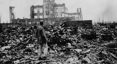 A huge expanse of ruins left the explosion of the atomic bomb on August 6, 1945 in Hiroshima. (AP)
