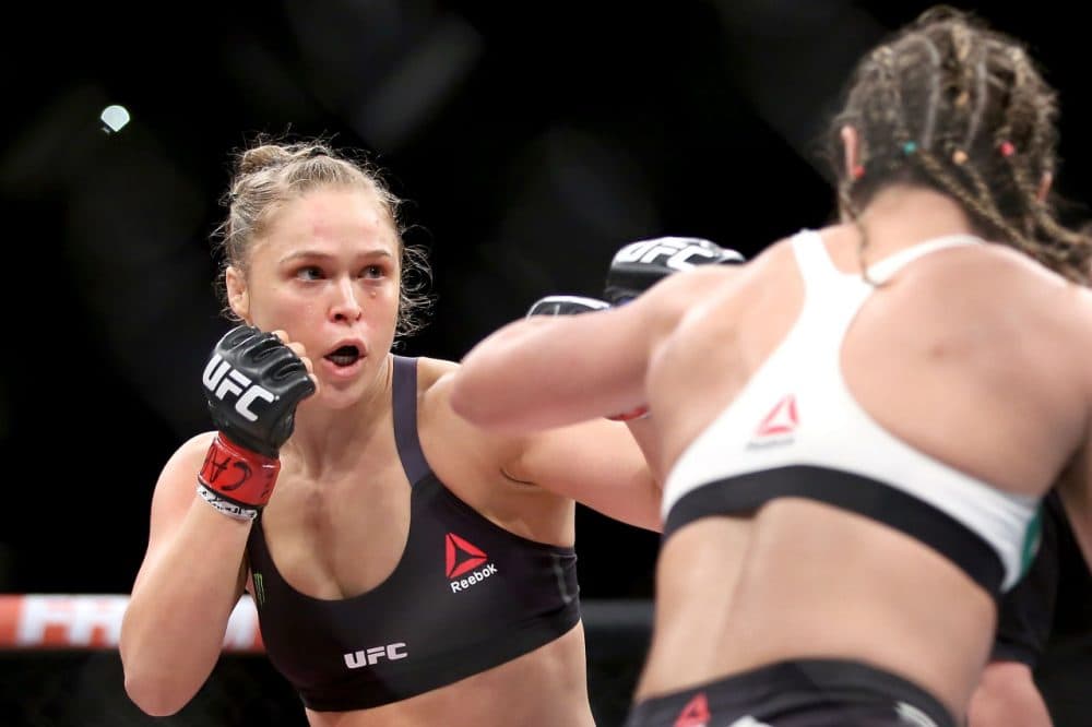 Pedro predicts Rousey will be on top of her sport for a &quot;very, very long time.&quot; ( Matthew Stockman/Getty Images)