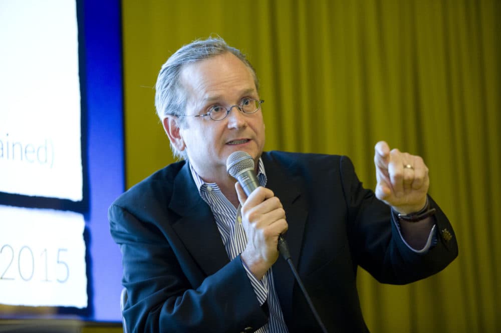 Lawrence Lessig at the Innotech Summit in London. (Innotech Summit/Flickr)