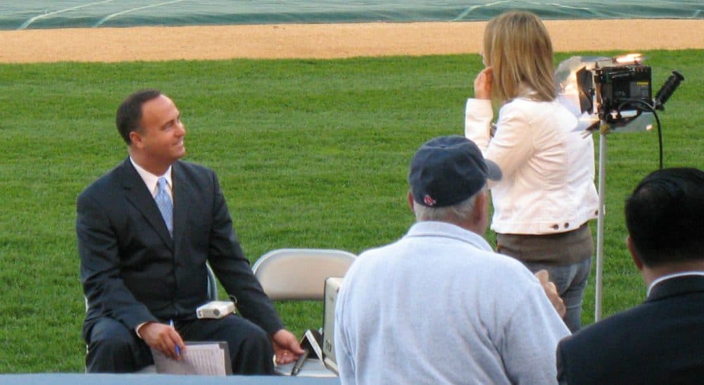 What is NESN thinking? Don Orsillo, pictured in 2008. (Wikimedia Commons)