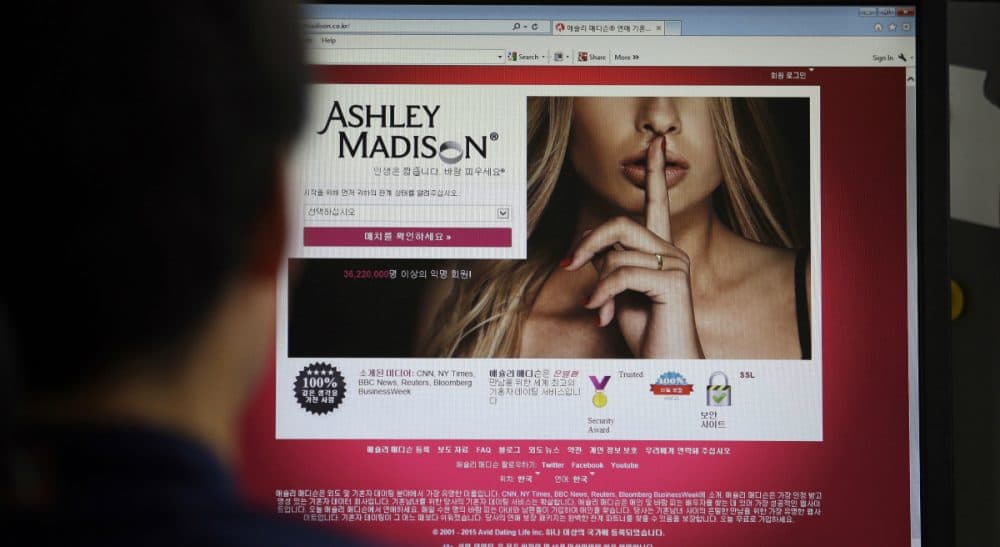 I just found out my spouse had an account on the adultery site Ashley Madison. Alas, that’s not the end of the story. (Lee Jin-man/AP)