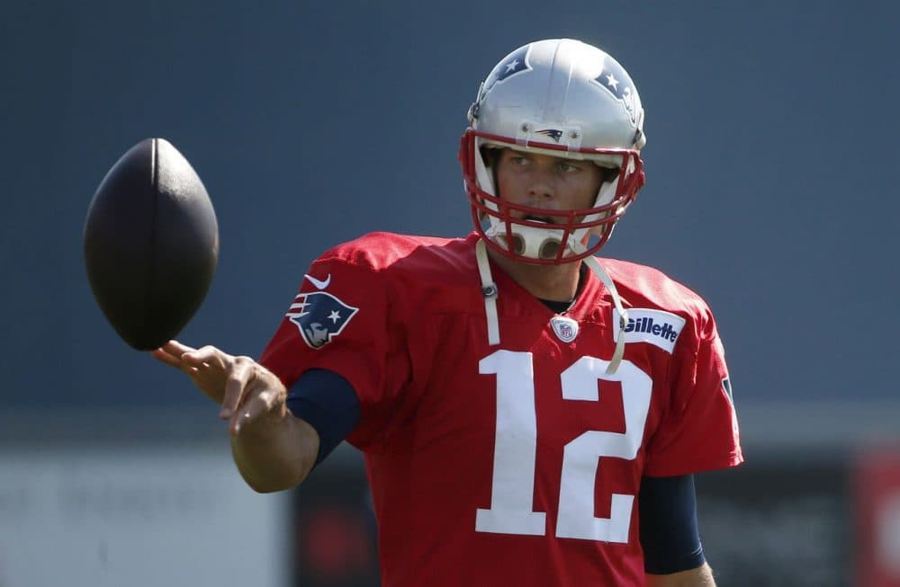 Patriots quarterback Tom Brady said he regularly destroys and replaces cellphones. Brady’s texts during the period of Deflategate were destroyed shortly before meeting with investigators. (Michael Dwyer/AP)