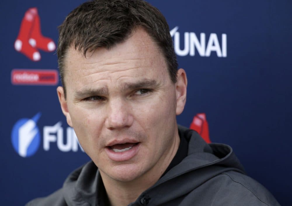 Boston Red Sox general manager Ben Cherington has said he is leaving the team, as Dave Dombrowski comes in to run baseball operations (Steven Senne/AP)
