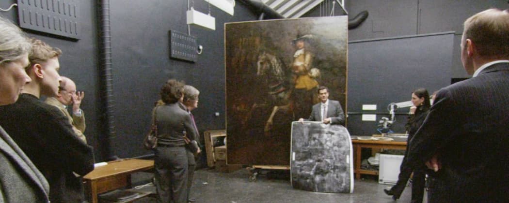 The care required to restore and preserve paintings  takes center stage in &quot;National Gallery.&quot; (Courtesy Zipporah Films)