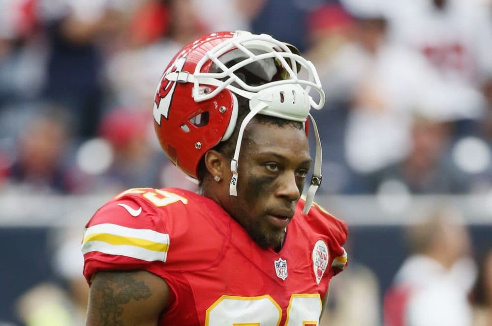 Eric Berry of the Kansas City Chiefs waits on the field during their game against the Houston Texans.  (Scott Halleran/Getty Images)