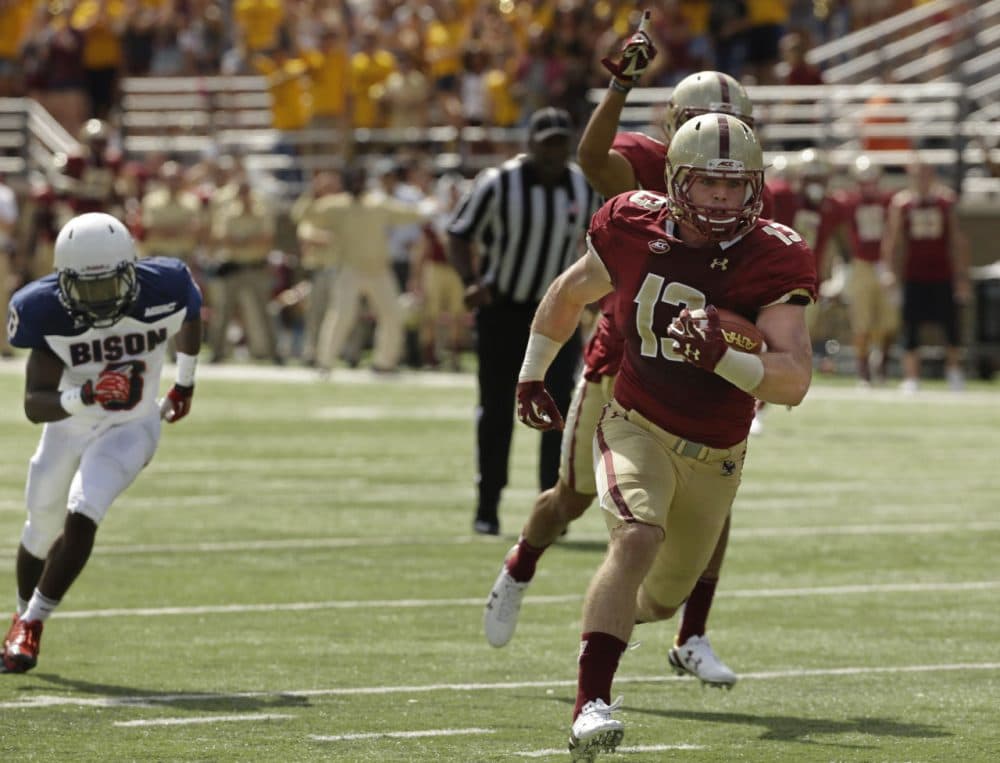 In one of many FCS-FBS college football beatdowns last weekend, Boston College topped Howard 76-0. Why play these games? An FCS athletic director helps explain. (Stephan Savoia/AP)