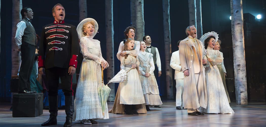 The ensemble of &quot;A Little Night Music&quot; at Huntington Theatre Company. (T. Charles Erikson)