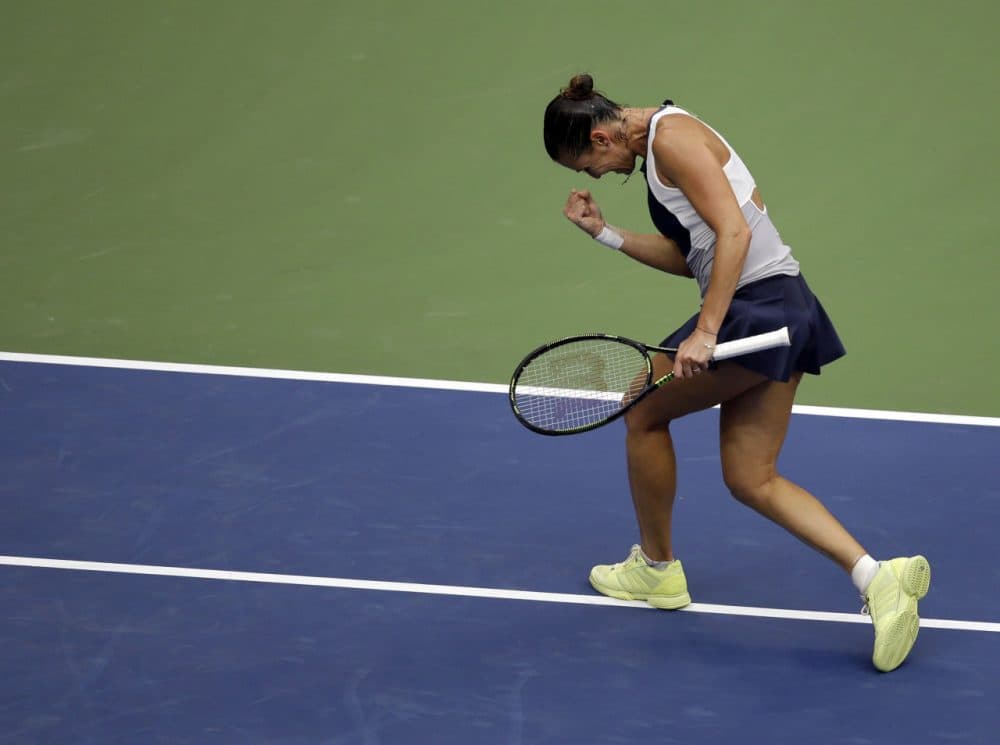 Flavia Pennetta announced her retirement, shortly after winning the U.S. Open and beating long-time friend Roberta Vinci. (Seth Wenig/AP)